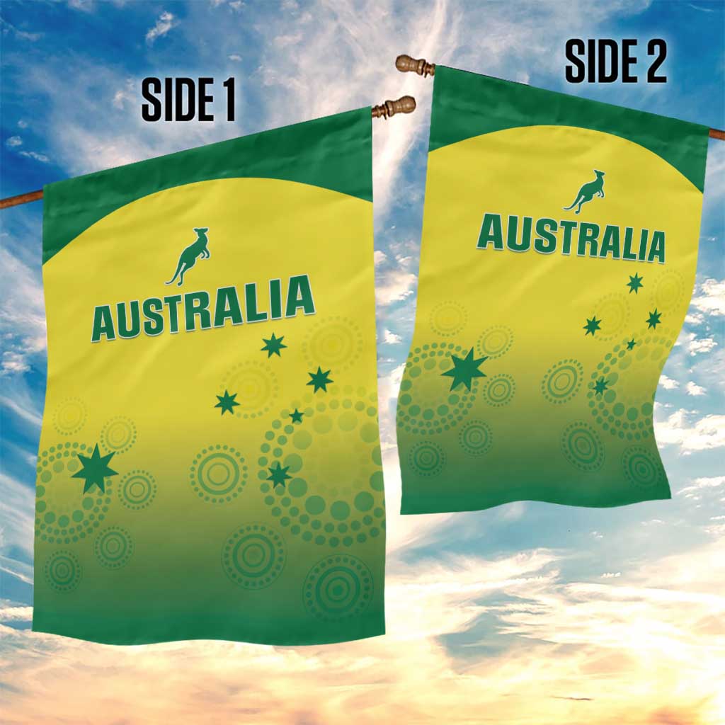 Australia Cricket Garden Flag Go Champions Aussies LT05 - Vibe Hoodie Shop