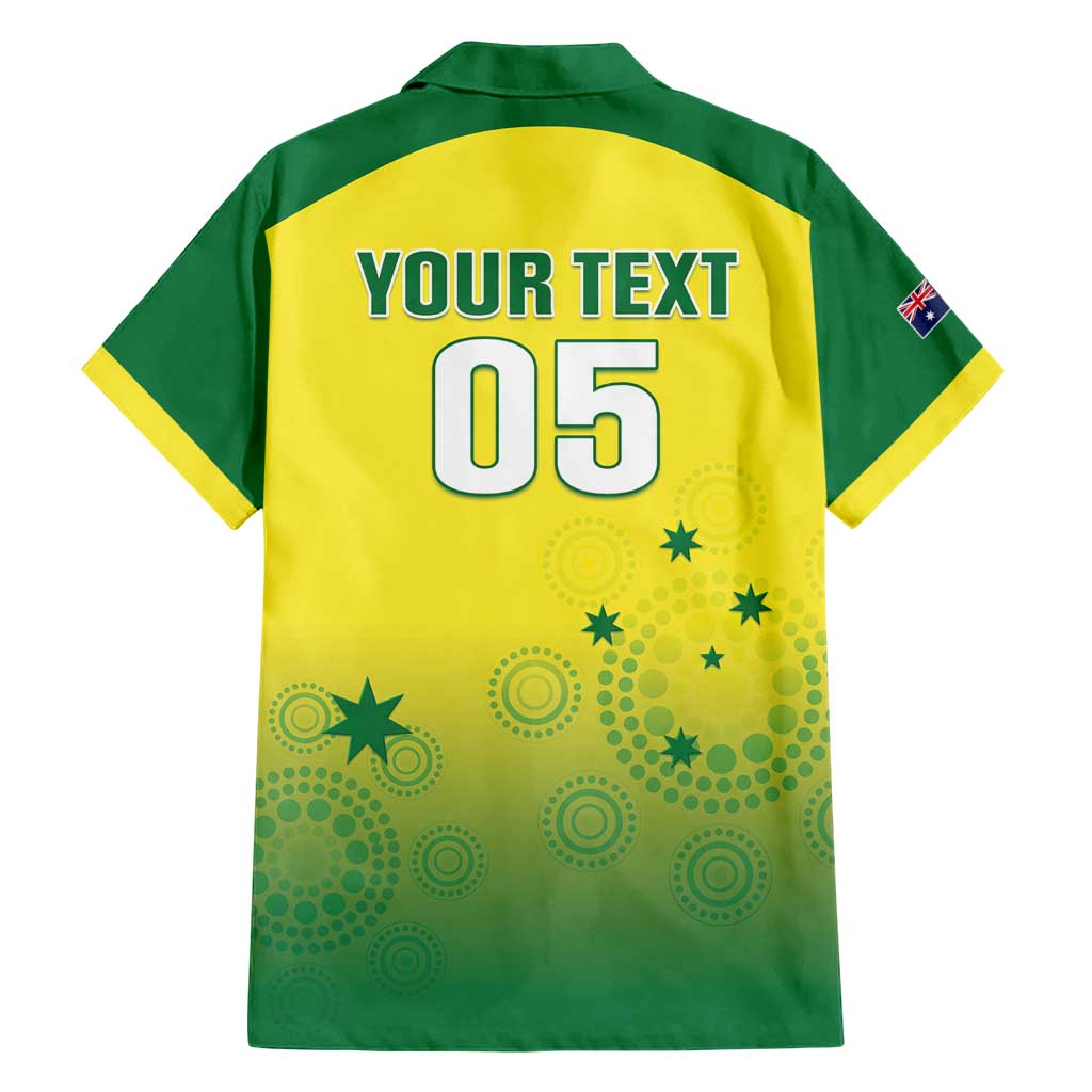 Custom Australia Cricket Hawaiian Shirt Go Champions Aussies LT05 - Vibe Hoodie Shop