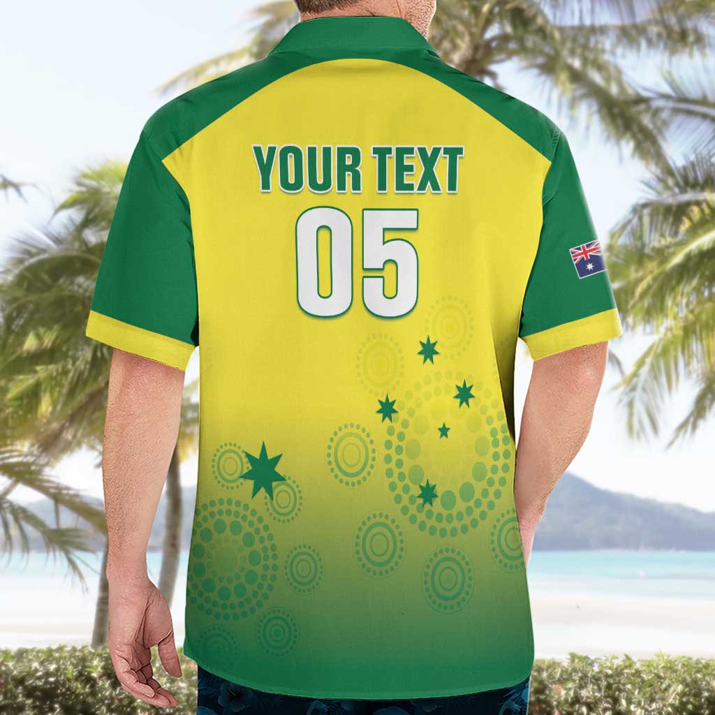 Custom Australia Cricket Hawaiian Shirt Go Champions Aussies LT05 - Vibe Hoodie Shop