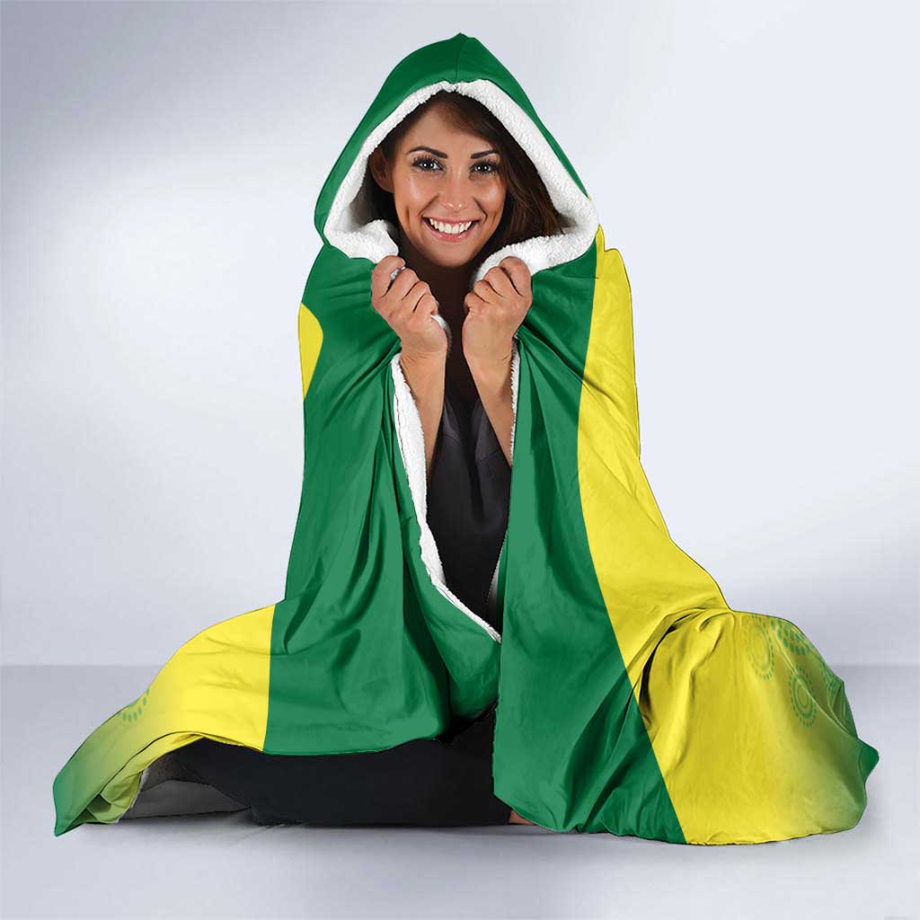 Australia Cricket Hooded Blanket Go Champions Aussies