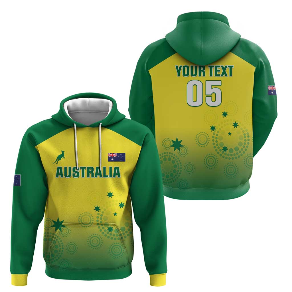 Custom Australia Cricket Hoodie Go Champions Aussies LT05 - Vibe Hoodie Shop