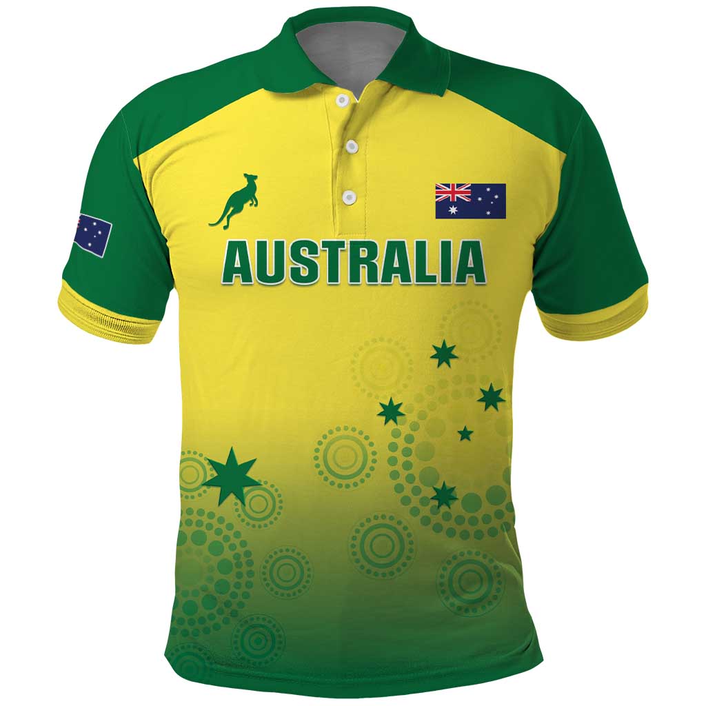 Custom Australia Cricket Polo Shirt Go Champions Aussies LT05 - Vibe Hoodie Shop