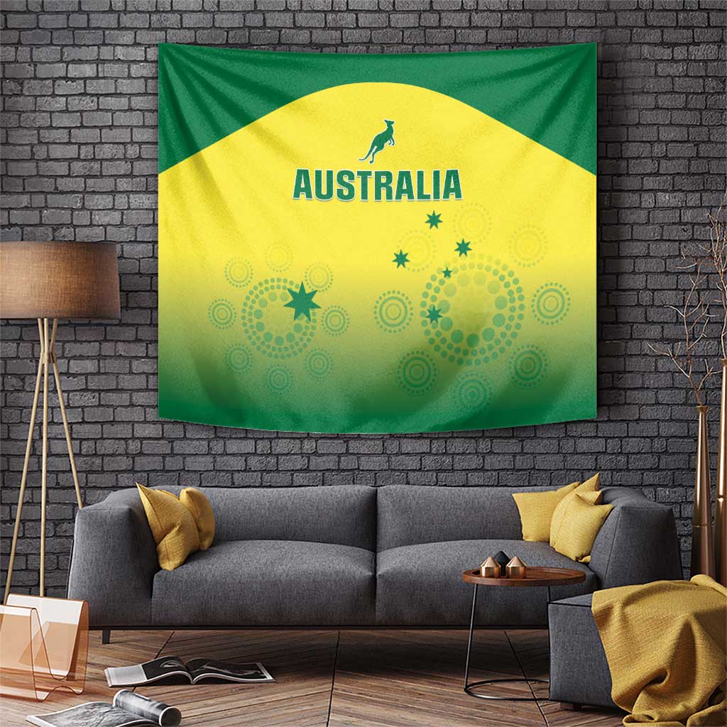 Australia Cricket Tapestry Go Champions Aussies LT05 - Vibe Hoodie Shop