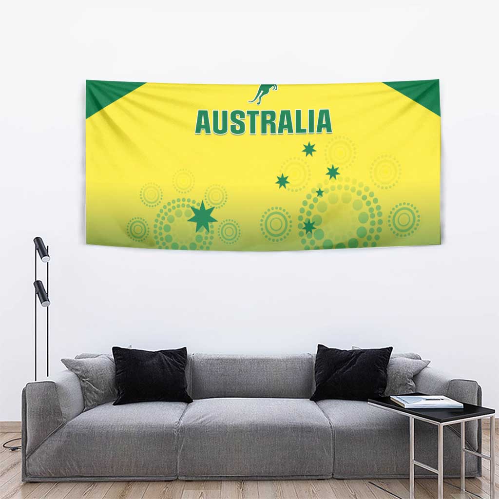 Australia Cricket Tapestry Go Champions Aussies LT05 - Vibe Hoodie Shop