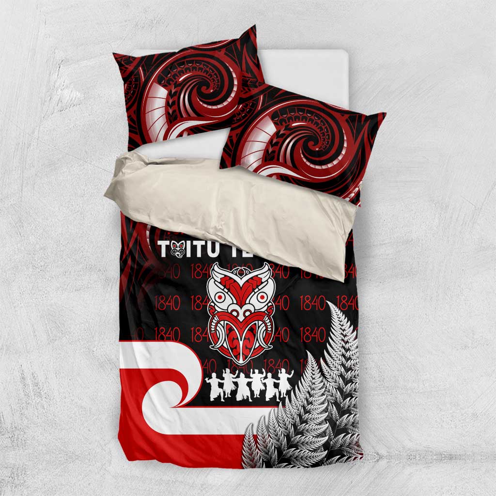 Aotearoa Toitu He Whakaputanga Bedding Set Toitu Te Tiriti O Waitangi LT05 - Vibe Hoodie Shop
