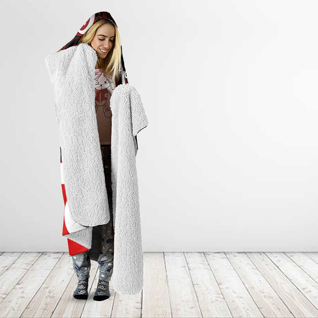Aotearoa Toitu He Whakaputanga Hooded Blanket Toitu Te Tiriti O Waitangi