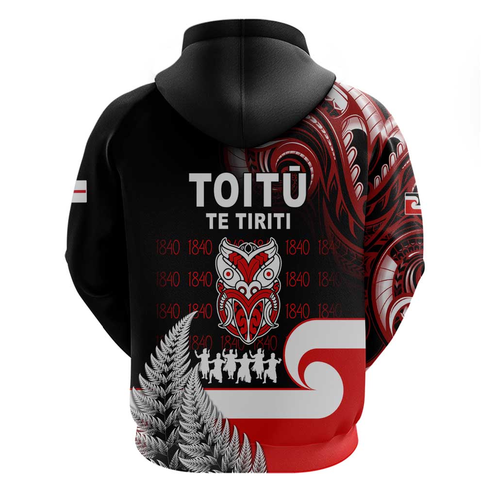 Aotearoa Toitu He Whakaputanga Hoodie Toitu Te Tiriti O Waitangi LT05 - Vibe Hoodie Shop