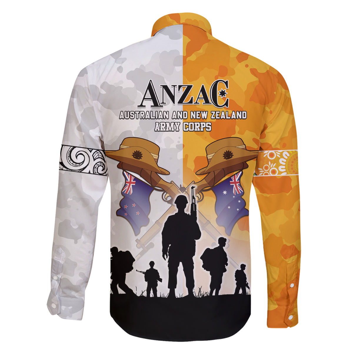 Australia And New Zealand ANZAC Day Family Matching Tank Maxi Dress and Hawaiian Shirt Lest We Forget