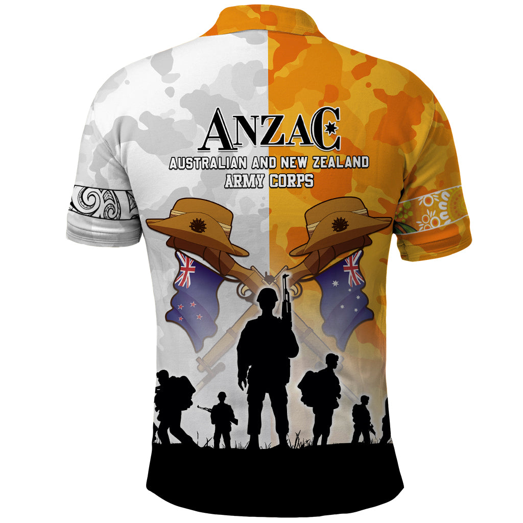 Australia And New Zealand ANZAC Day Polo Shirt Lest We Forget LT05 - Vibe Hoodie Shop