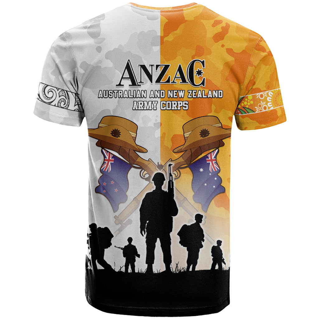 Australia And New Zealand ANZAC Day T Shirt Lest We Forget LT05 - Vibe Hoodie Shop