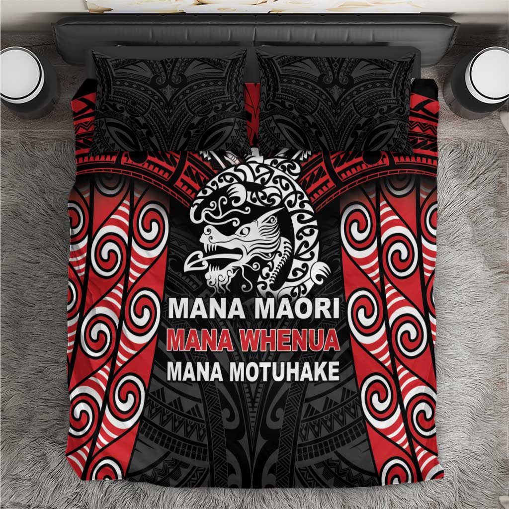 Aotearoa Mana Maori Bedding Set Toitu Te Tiriti LT05 - Vibe Hoodie Shop
