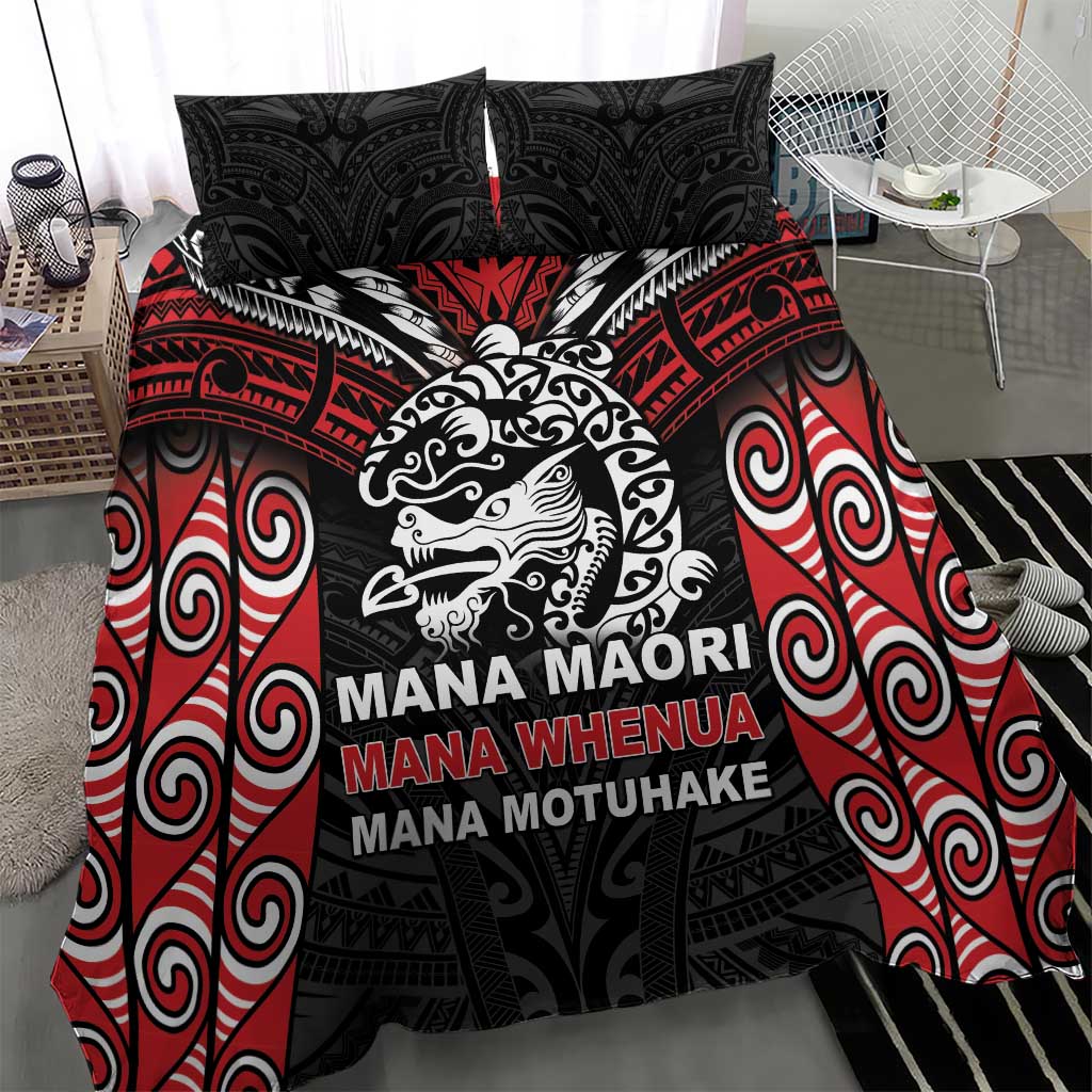 Aotearoa Mana Maori Bedding Set Toitu Te Tiriti LT05 - Vibe Hoodie Shop