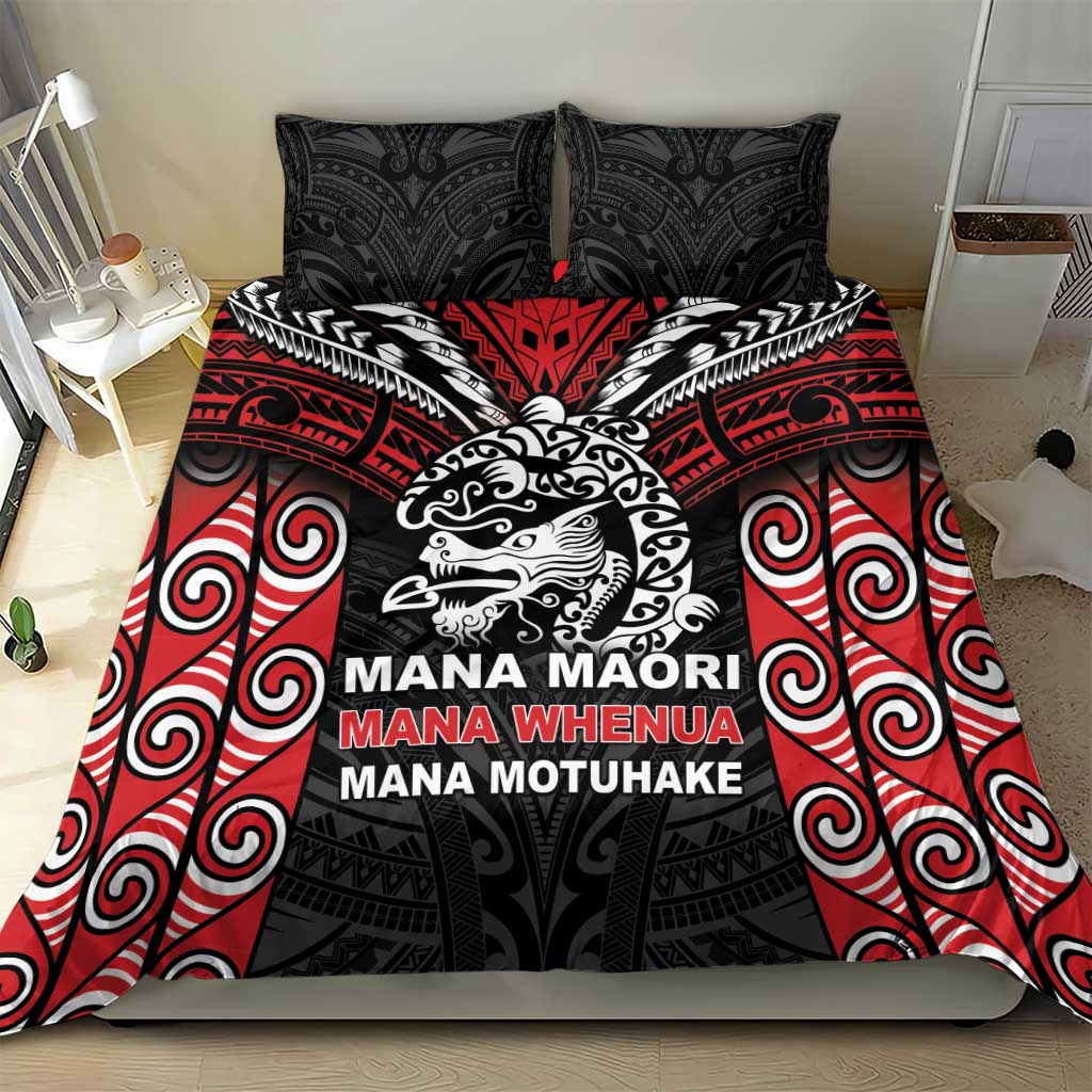 Aotearoa Mana Maori Bedding Set Toitu Te Tiriti LT05 - Vibe Hoodie Shop