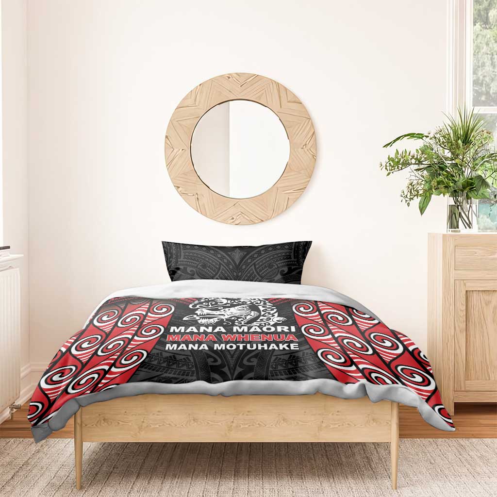 Aotearoa Mana Maori Bedding Set Toitu Te Tiriti LT05 - Vibe Hoodie Shop