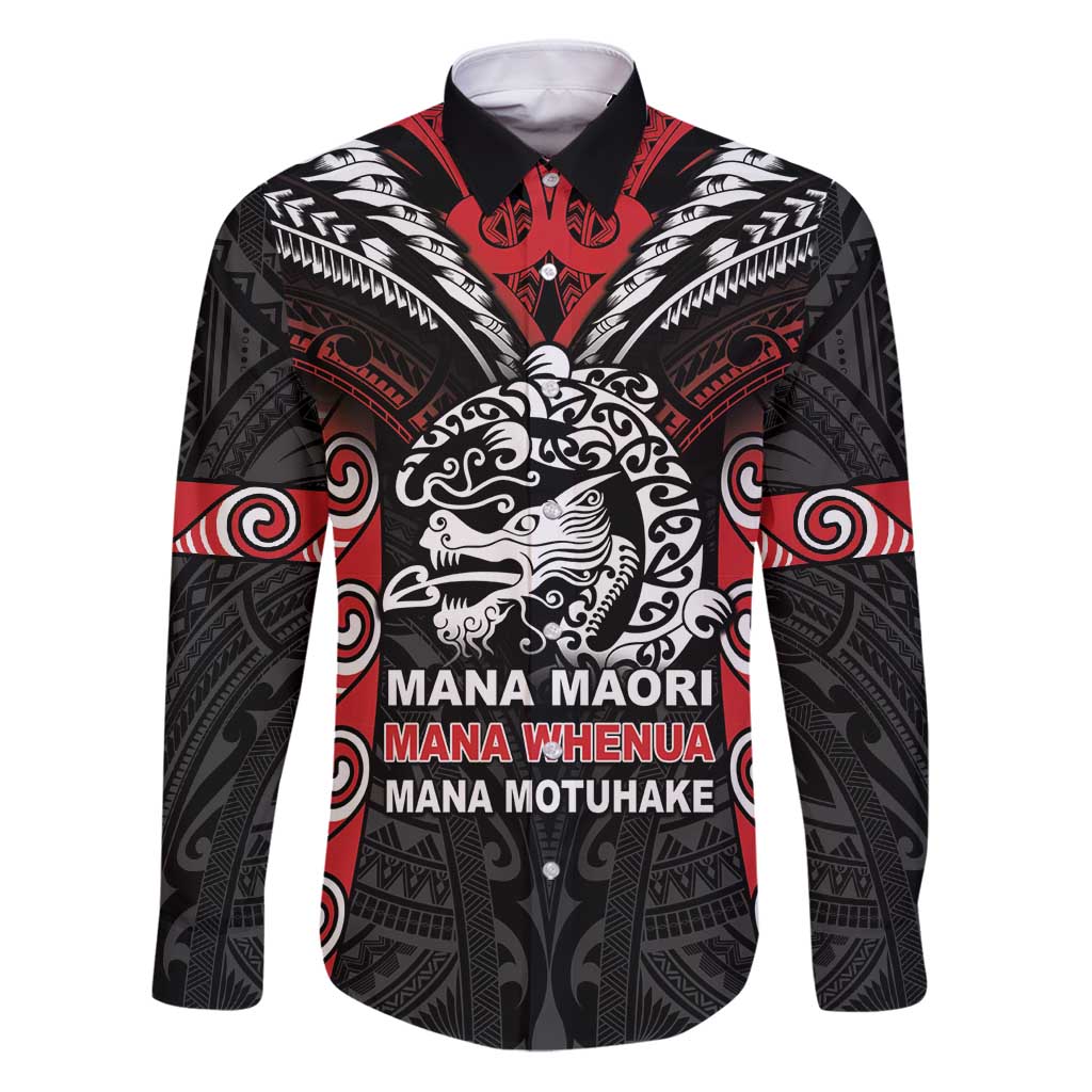 Aotearoa Mana Maori Family Matching Puletasi and Hawaiian Shirt Toitu Te Tiriti