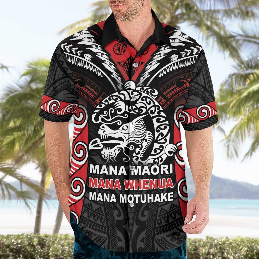 Aotearoa Mana Maori Hawaiian Shirt Toitu Te Tiriti LT05 - Vibe Hoodie Shop