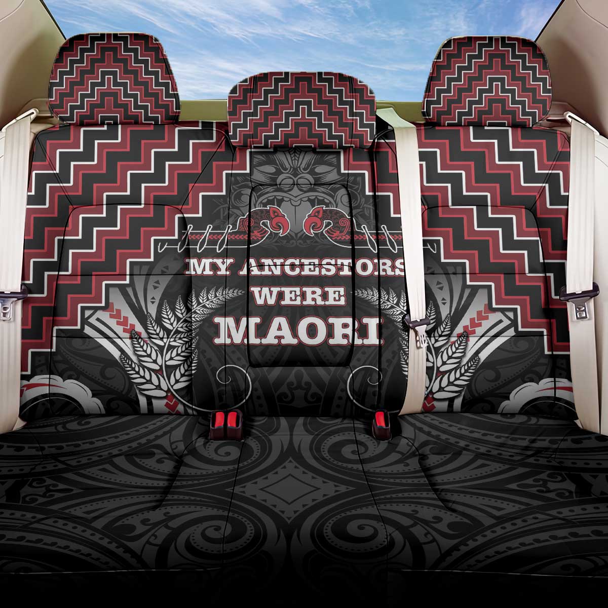 Aotearoa Back Car Seat Cover Proud To Be Maori