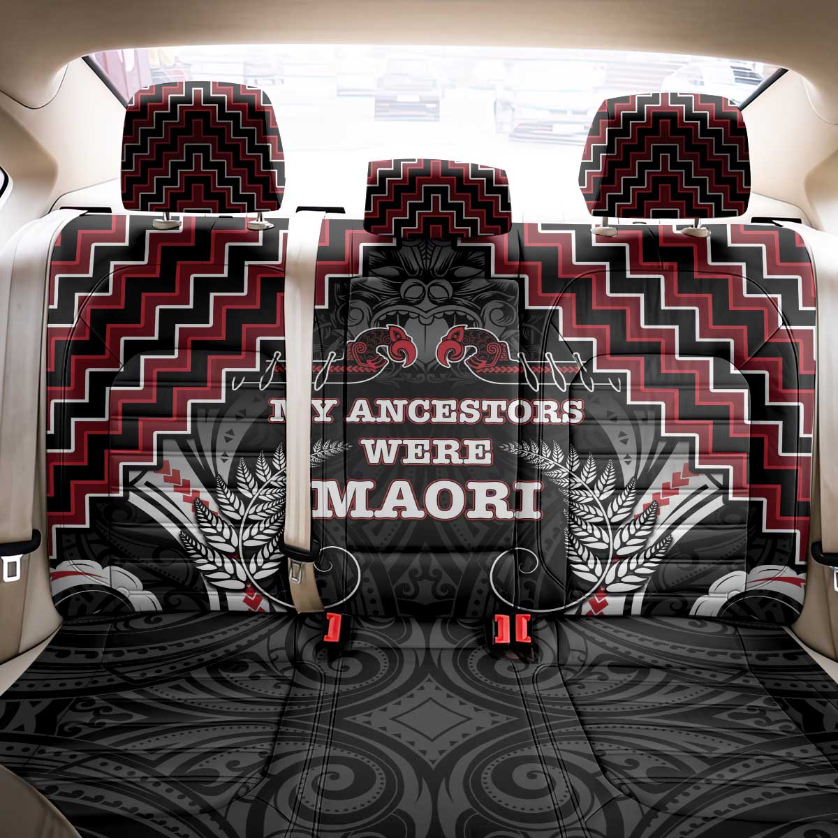 Aotearoa Back Car Seat Cover Proud To Be Maori