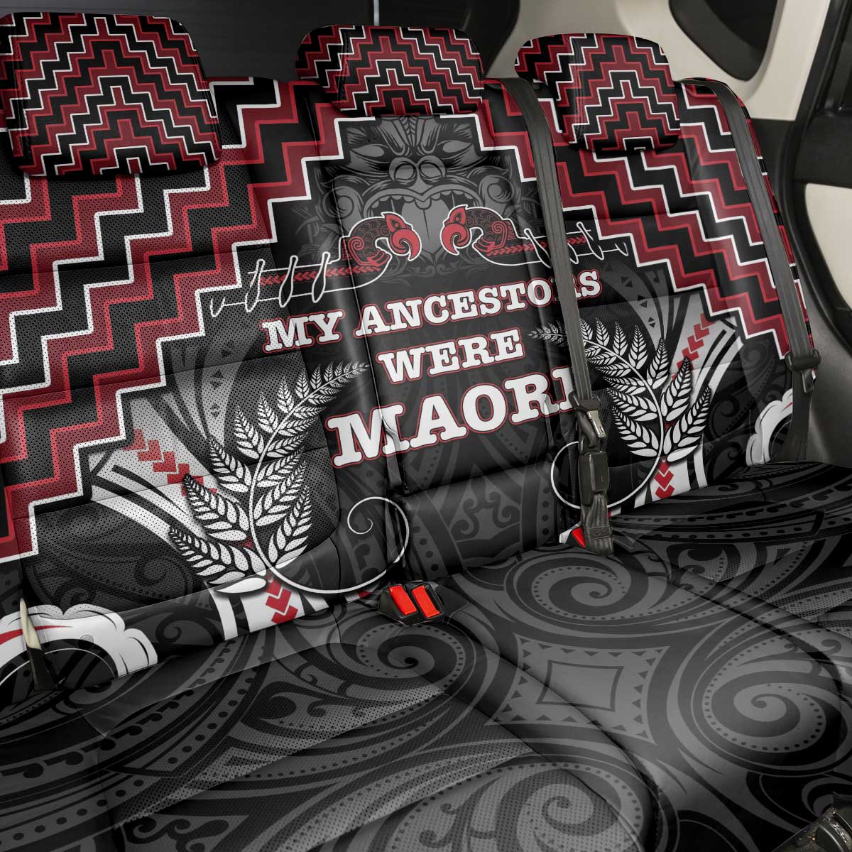 Aotearoa Back Car Seat Cover Proud To Be Maori