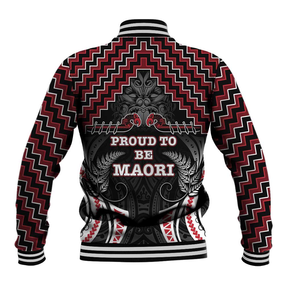 Aotearoa Baseball Jacket Proud To Be Maori LT05 - Vibe Hoodie Shop