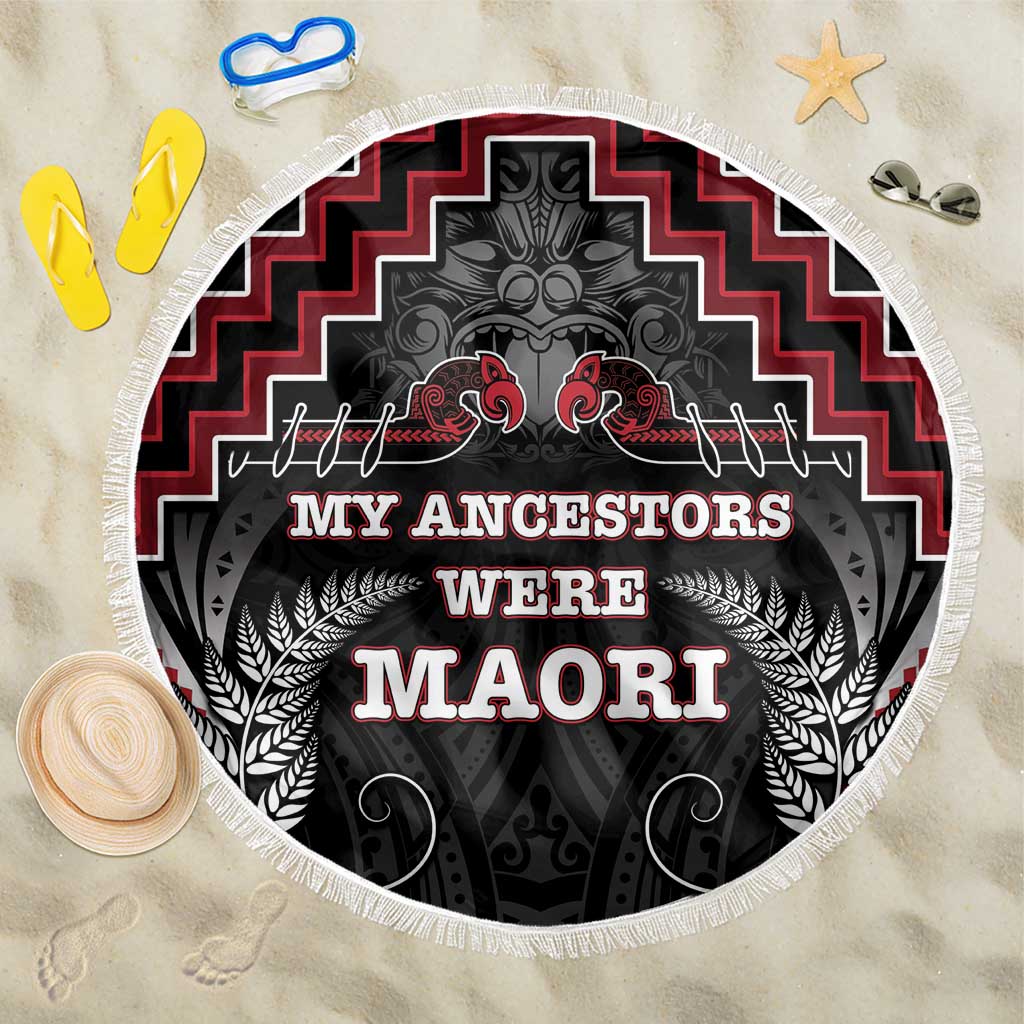 Aotearoa Beach Blanket Proud To Be Maori