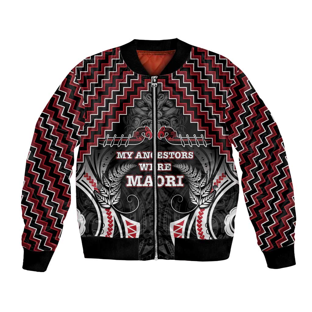 Aotearoa Bomber Jacket Proud To Be Maori LT05 - Vibe Hoodie Shop