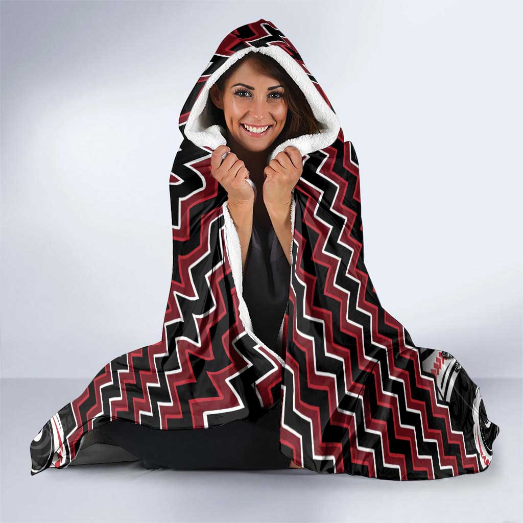 Aotearoa Hooded Blanket Proud To Be Maori