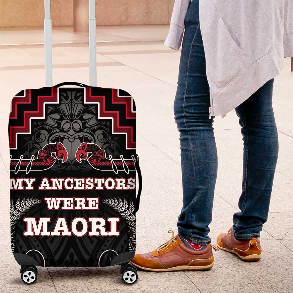 Aotearoa Luggage Cover Proud To Be Maori LT05 - Vibe Hoodie Shop