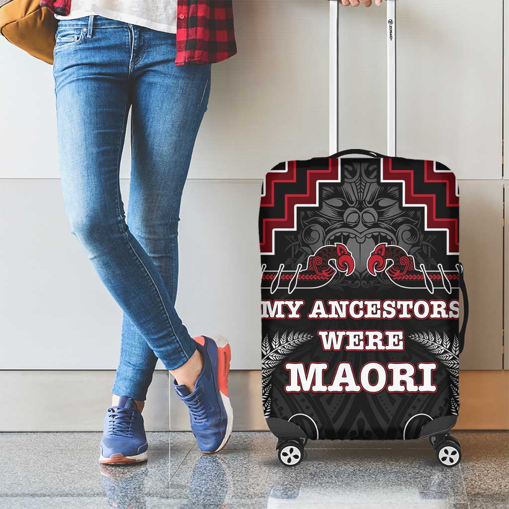 Aotearoa Luggage Cover Proud To Be Maori LT05 - Vibe Hoodie Shop