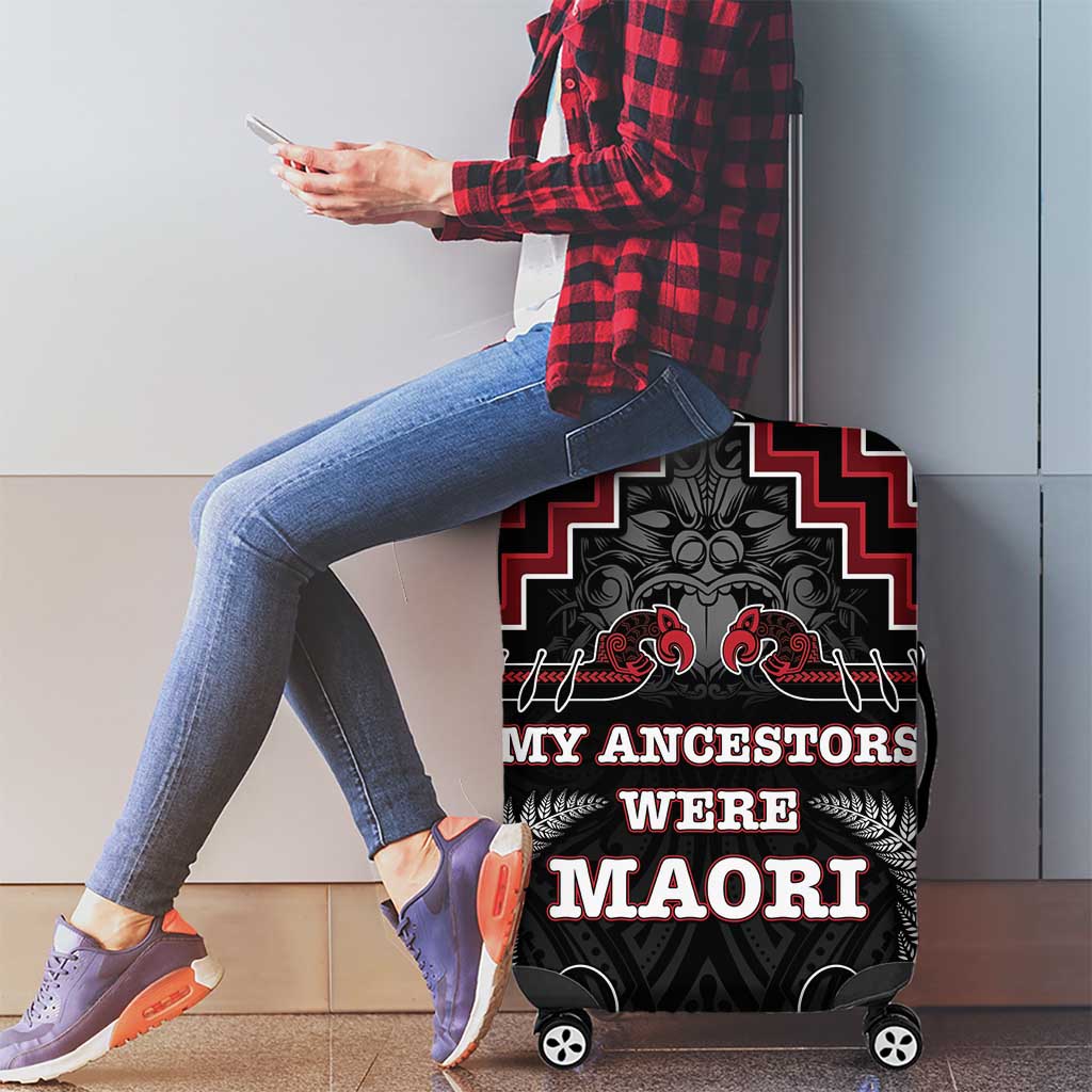 Aotearoa Luggage Cover Proud To Be Maori LT05 - Vibe Hoodie Shop