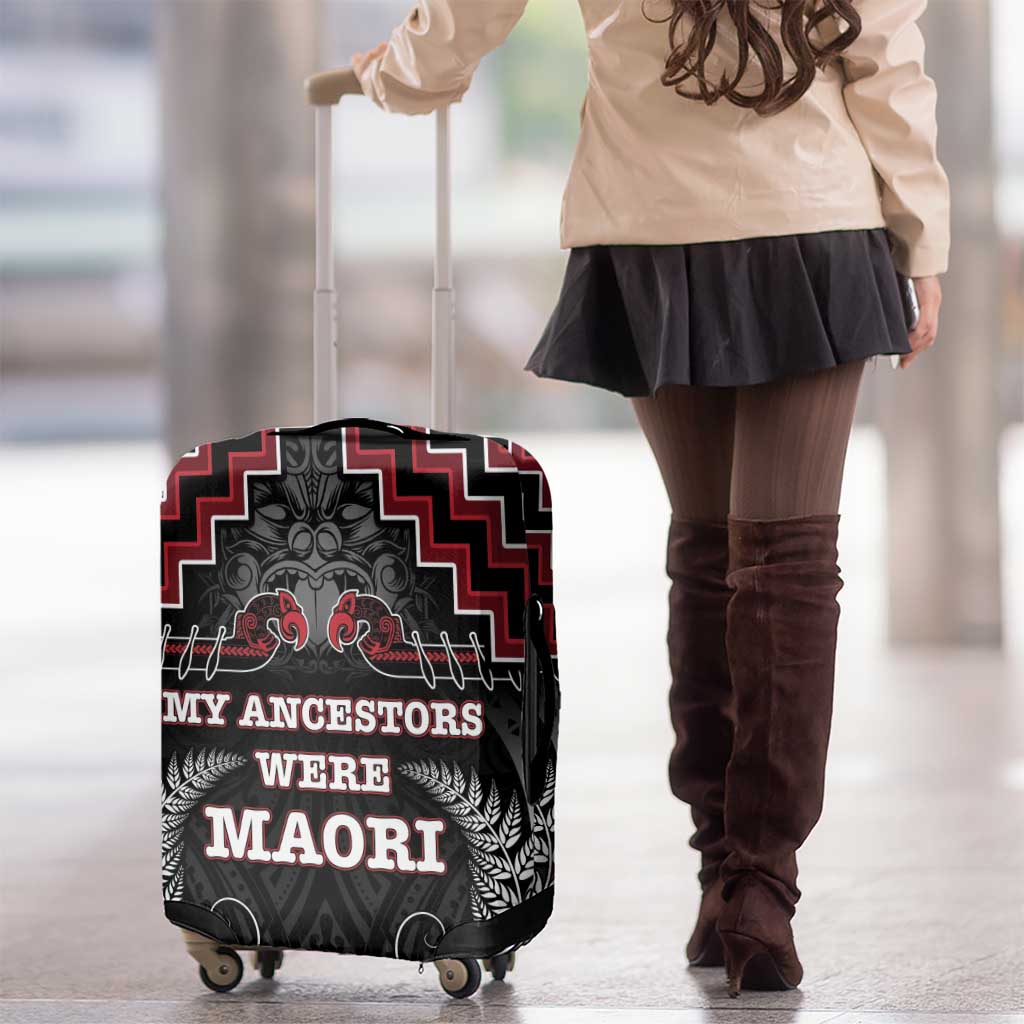 Aotearoa Luggage Cover Proud To Be Maori LT05 - Vibe Hoodie Shop