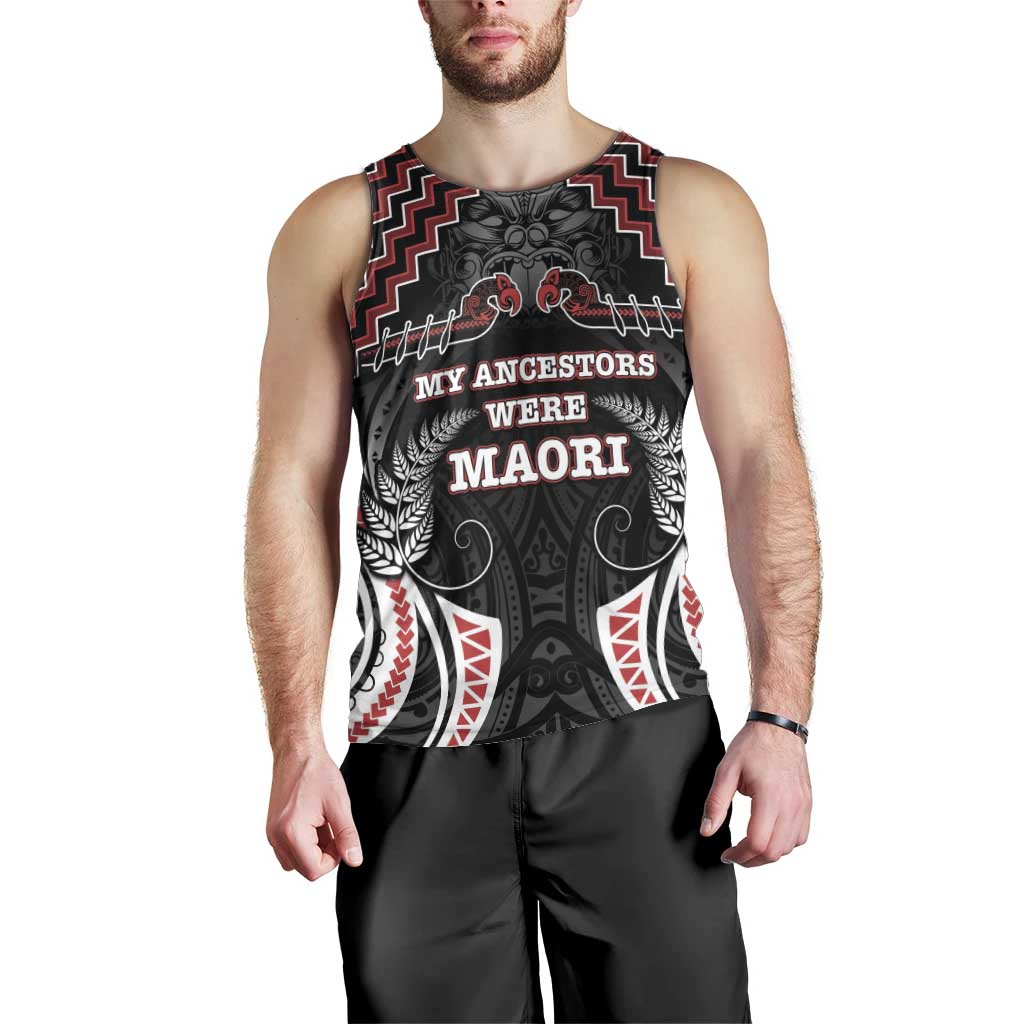 Aotearoa Men Tank Top Proud To Be Maori LT05 - Vibe Hoodie Shop