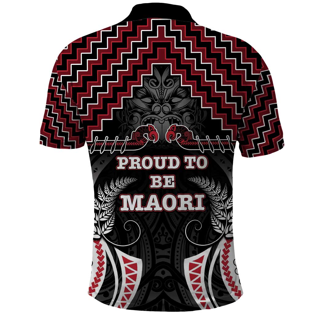 Aotearoa Polo Shirt Proud To Be Maori LT05 - Vibe Hoodie Shop