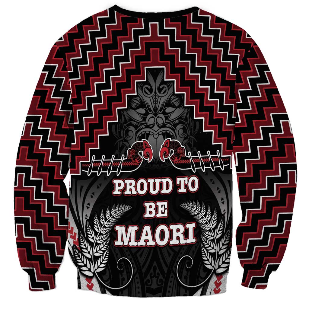 Aotearoa Sweatshirt Proud To Be Maori LT05 - Vibe Hoodie Shop