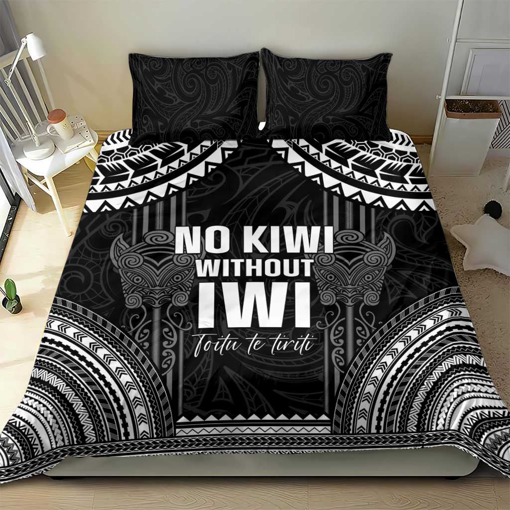 Aotearoa Toitu Te Tiriti Bedding Set No Kiwi Without Iwi LT05 - Vibe Hoodie Shop