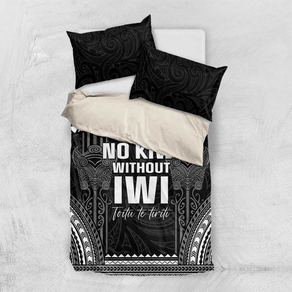 Aotearoa Toitu Te Tiriti Bedding Set No Kiwi Without Iwi LT05 - Vibe Hoodie Shop