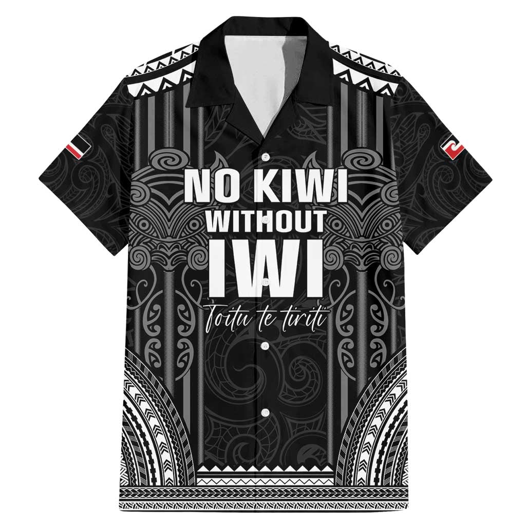 Aotearoa Toitu Te Tiriti Family Matching Mermaid Dress and Hawaiian Shirt No Kiwi Without Iwi