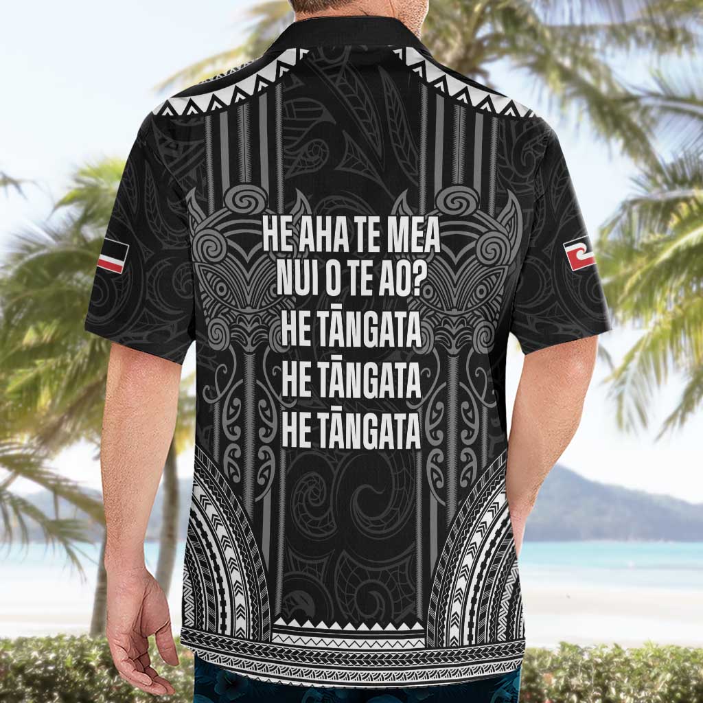 Aotearoa Toitu Te Tiriti Hawaiian Shirt No Kiwi Without Iwi LT05 - Vibe Hoodie Shop