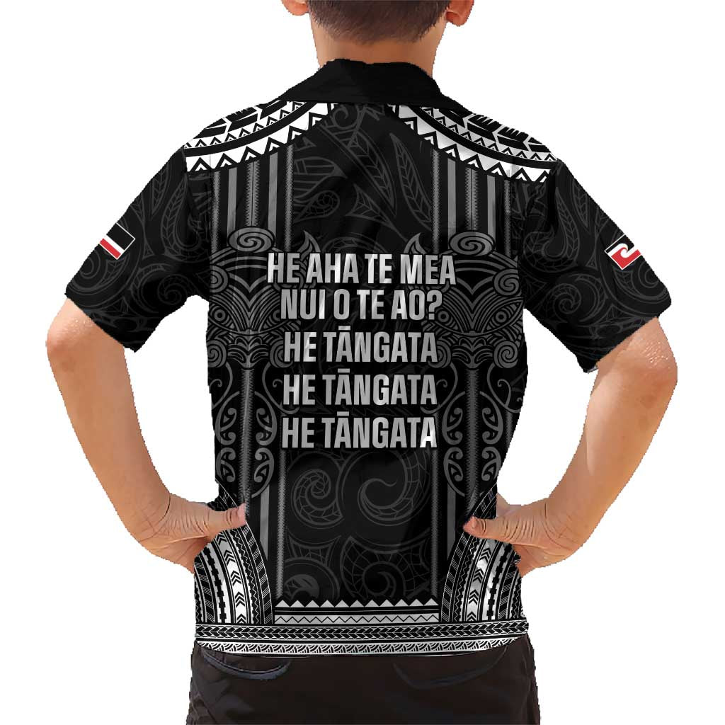 Aotearoa Toitu Te Tiriti Hawaiian Shirt No Kiwi Without Iwi LT05 - Vibe Hoodie Shop