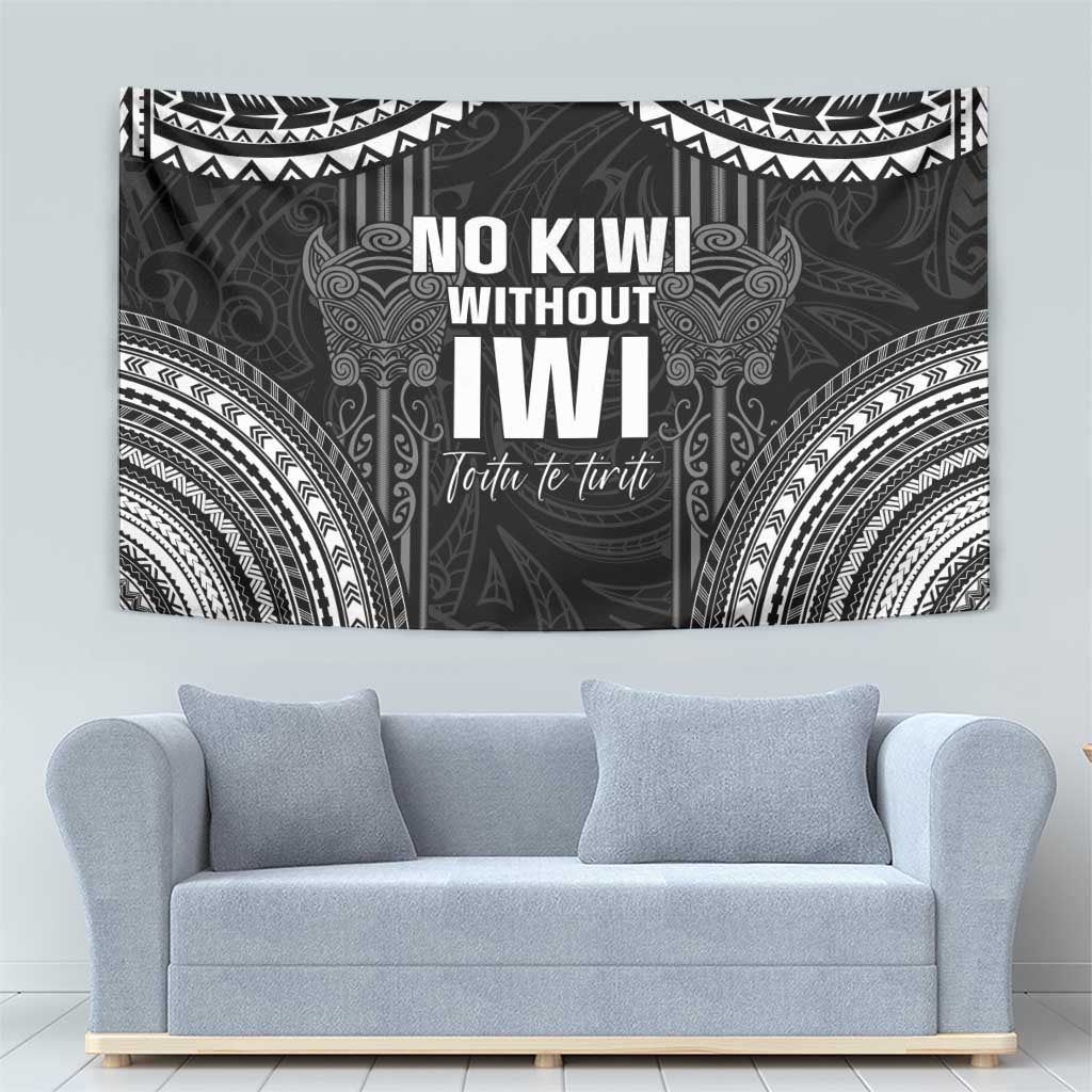 Aotearoa Toitu Te Tiriti Tapestry No Kiwi Without Iwi LT05 - Vibe Hoodie Shop