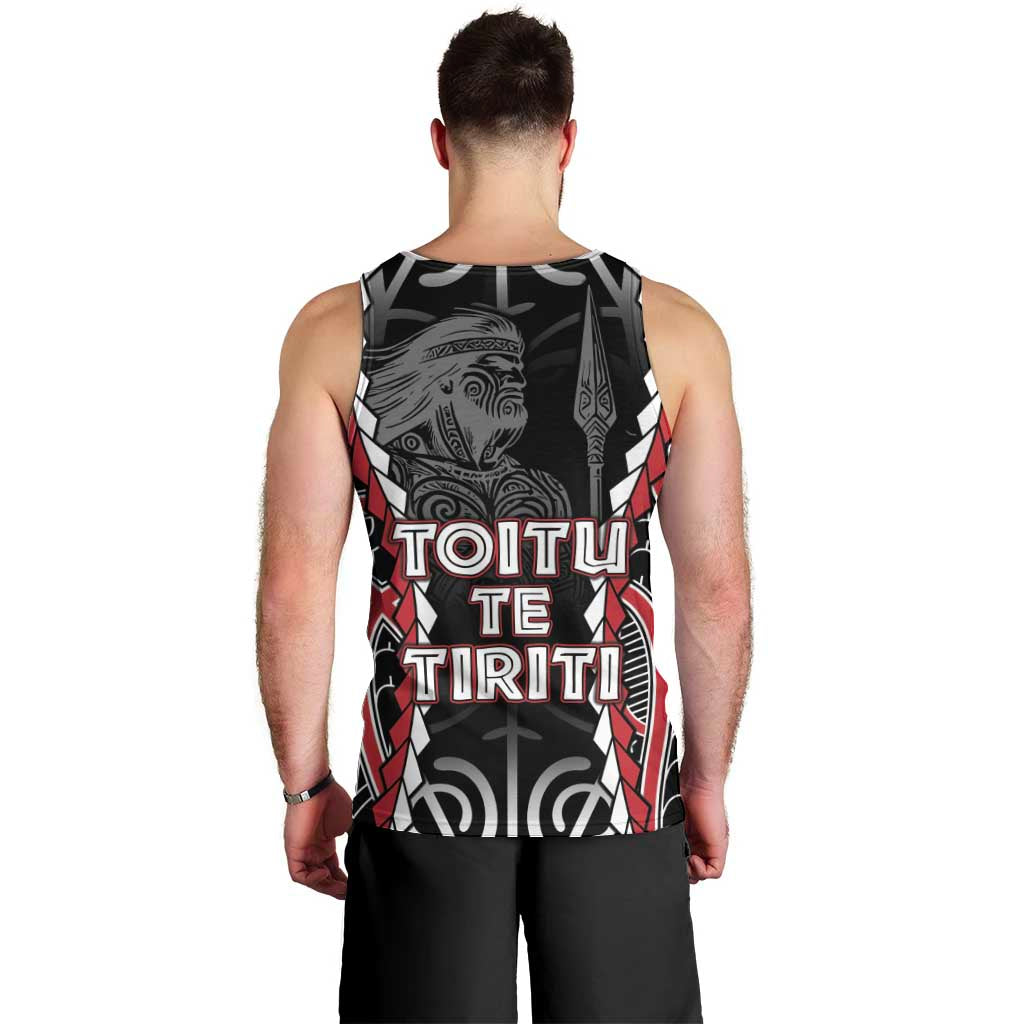 Aotearoa Waitangi Day Men Tank Top Maori Warrior Tribal Tattoo LT05 - Vibe Hoodie Shop