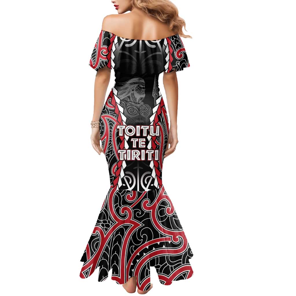 Aotearoa Waitangi Day Mermaid Dress Maori Warrior Tribal Tattoo