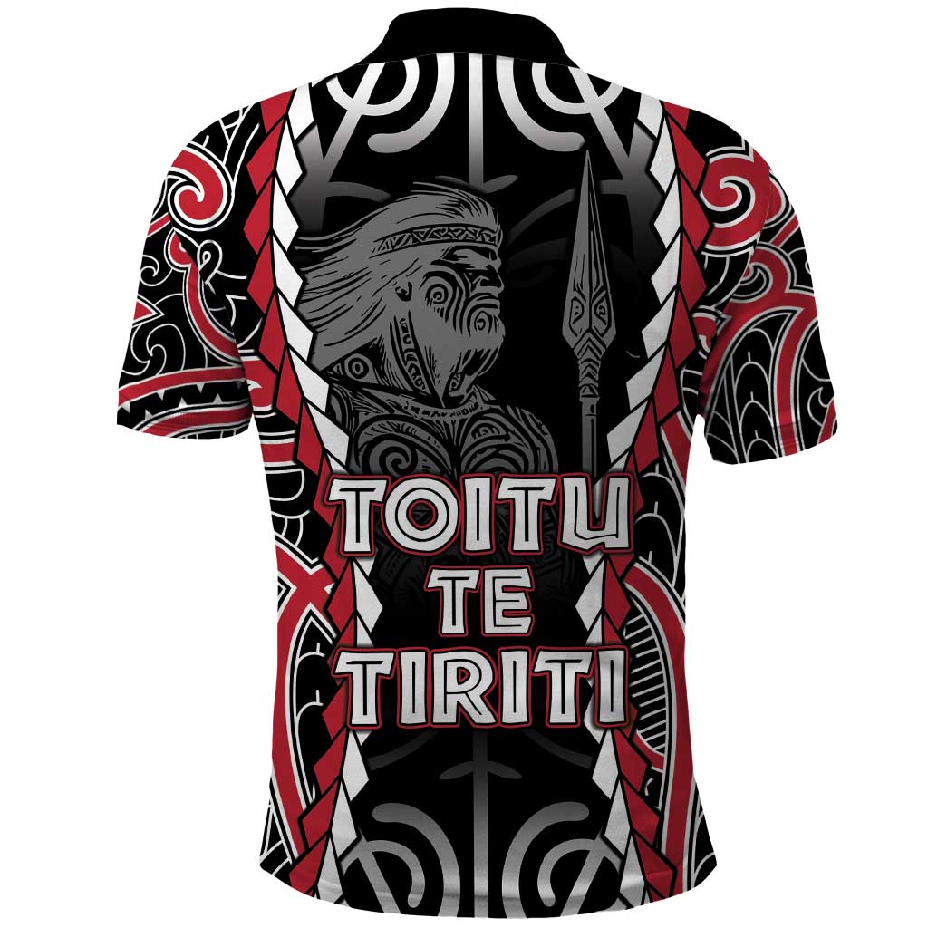 Aotearoa Waitangi Day Polo Shirt Maori Warrior Tribal Tattoo LT05 - Vibe Hoodie Shop