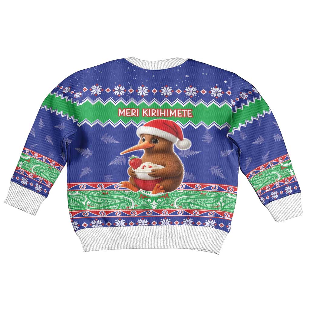 New Zealand Christmas Kid Ugly Christmas Sweater Have Yourself A Kiwi-tastic Christmas - Vibe Hoodie