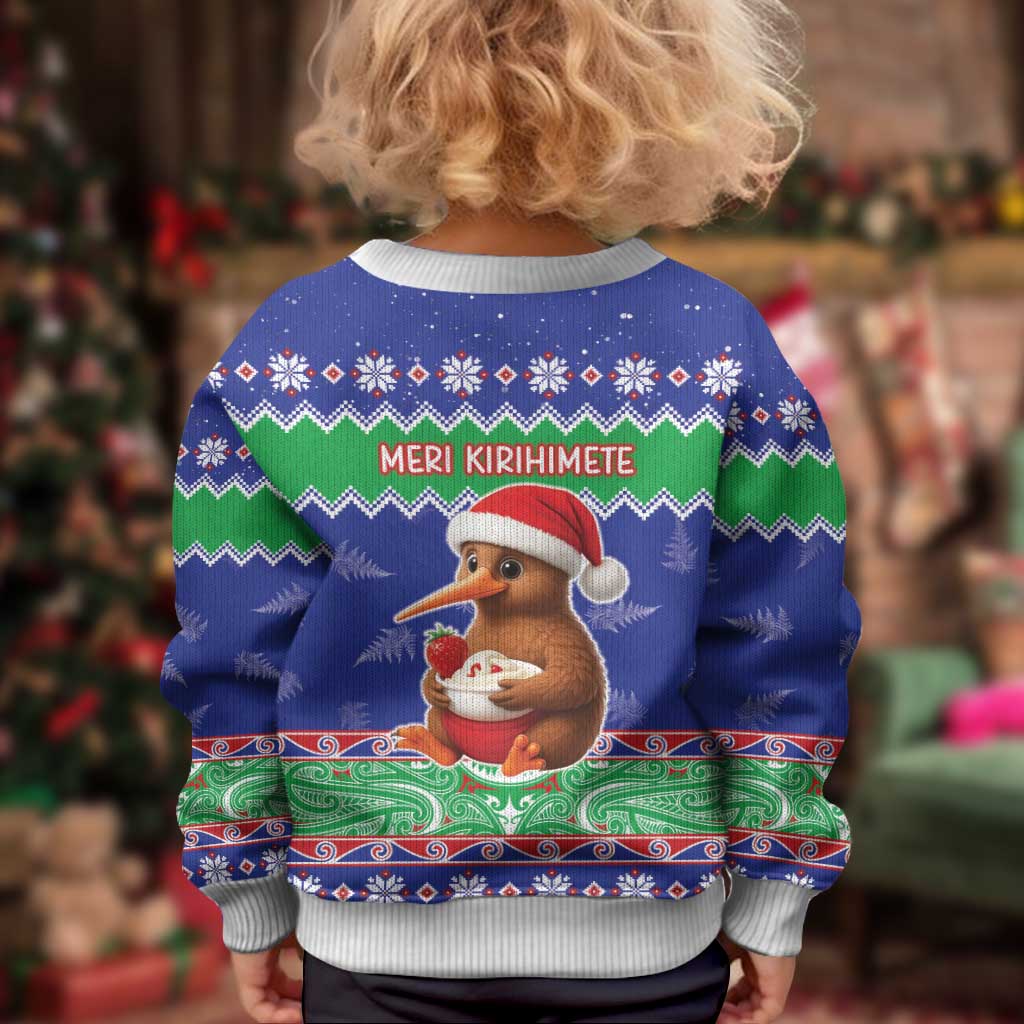 New Zealand Christmas Kid Ugly Christmas Sweater Have Yourself A Kiwi-tastic Christmas - Vibe Hoodie