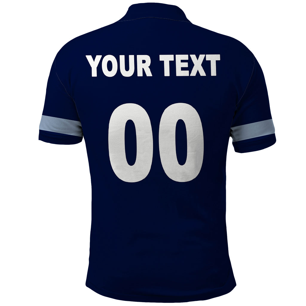 (Custom Text And Number) NRL Cowboys Polo Shirt Mix Jersey - Vibe Hoodie Shop