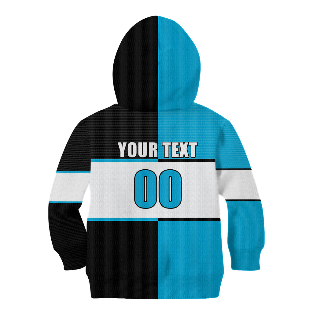 (Custom Text And Number) NRL Sharks Kid Hoodie Mix Jersey - Vibe Hoodie Shop