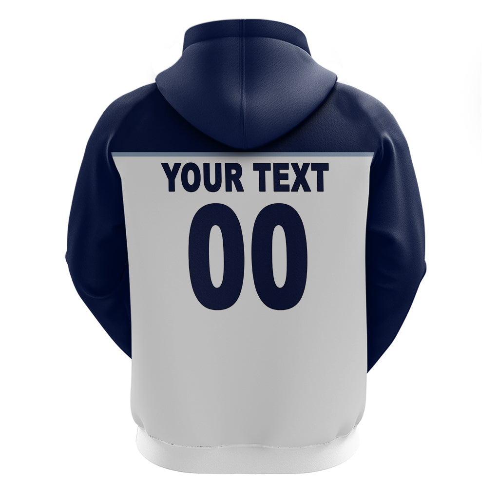 (Custom Text And Number) NRL Cowboys Hoodie New Jersey 2023 White LT6 - Vibe Hoodie Shop