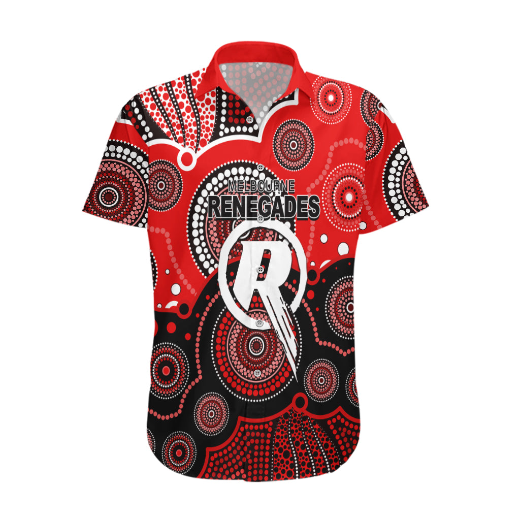 (Custom Text And Number) Renegades BBL Hawaiian Shirt Aboriginal Patterns - Vibe Hoodie Shop