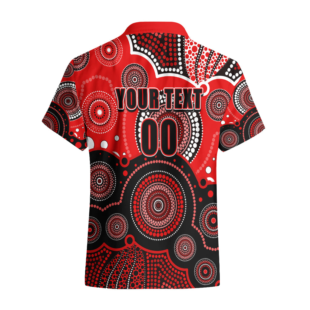 (Custom Text And Number) Renegades BBL Hawaiian Shirt Aboriginal Patterns - Vibe Hoodie Shop
